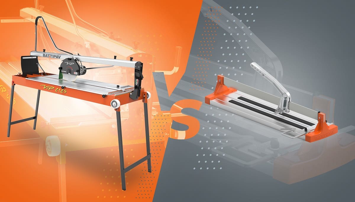 Electric or manual tile cutter, Selection guide